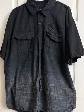 Affliction Temper woven shirt